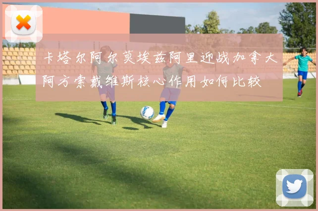 卡塔尔阿尔莫埃兹阿里迎战加拿大阿方索戴维斯核心作用如何比较
